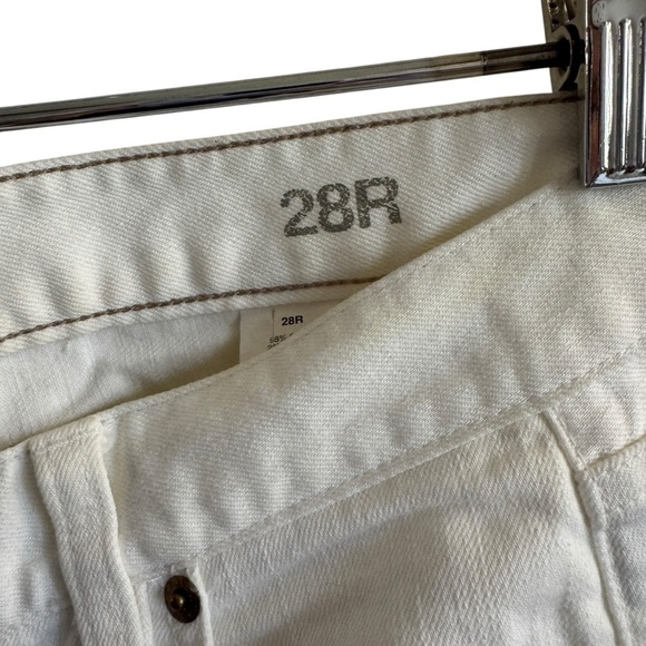 J.Crew White Classic Bootcut Jeans, Size 28 - Picture 5 of 6